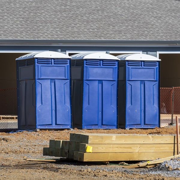 are there any restrictions on where i can place the portable toilets during my rental period in Cook Nebraska